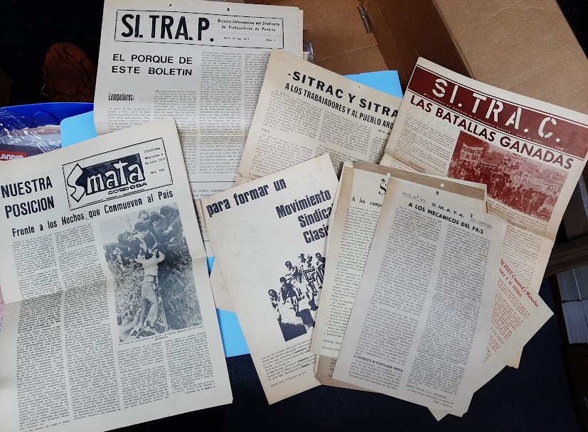 Documentación histórica resguardada en el acuerdo con el CEHTI