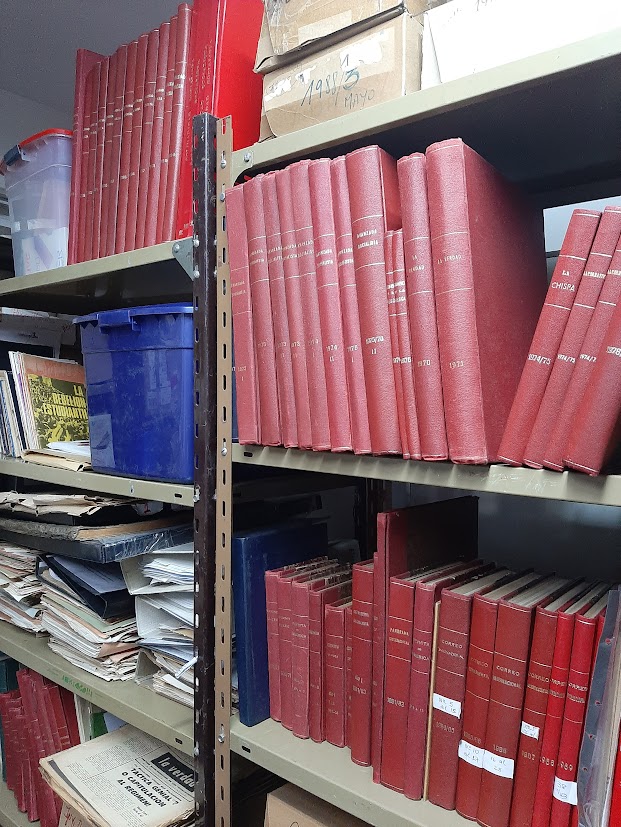 Publicaciones y documentos del archivo de Fundación Pluma